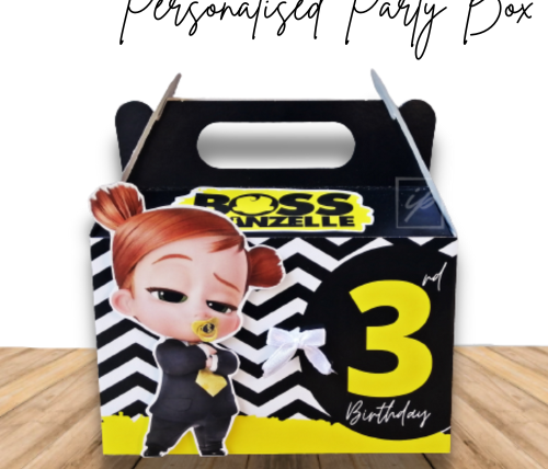Personalised Party Boxes