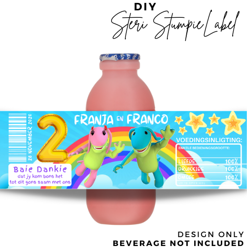 DIY Steri Stumpie Label Design
