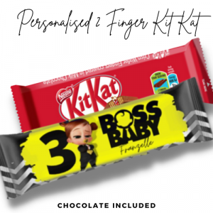 Personalised 2 Finger Kit Kat 20g